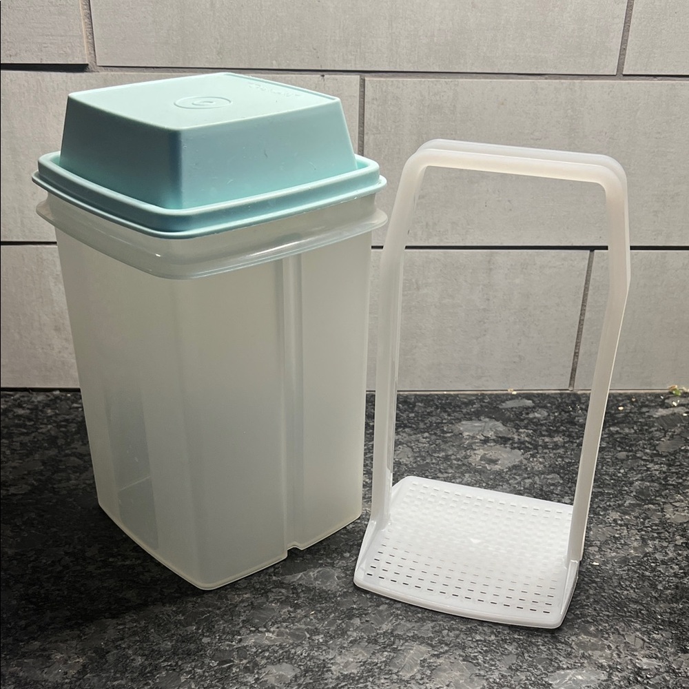 Airtight Storage Container with Blue Lid